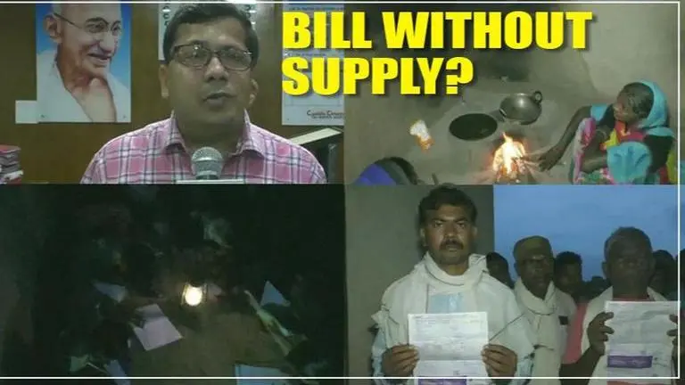Chhattisgarh locals handed electricity bills inspite of no supply Chhattisgarh