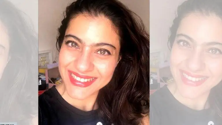 Kajol wears lipstick & strikes mascara amid Covid-19 quarantine to brighten up her day Kajol