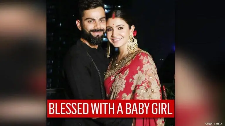Virat Kohli and Anushka Sharma blessed with a baby girl; cricketer shares note Virat Kohli