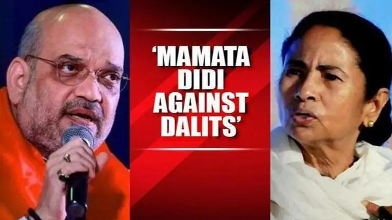 Amit Shah launches scathing attack on Mamata Banerjee, accuses her of being 'anti-dalit' Amit
