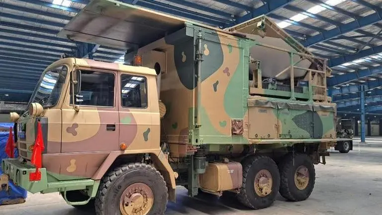 Big push to defence: Indian Army Inducts Swathi Mk2 radar for mountain surveillance The newly inducted Swathi MK2 Mountains radar system.