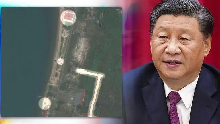 China-backed Cambodian naval base construction visible via Satellite images: US think tank China