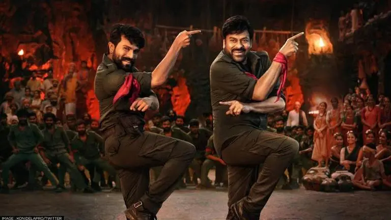 'Acharya': Chiranjeevi, Ram Charan dance their hearts out in new track Bhale Bhale Banjara Acharya