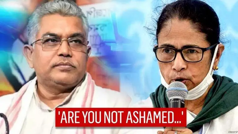 BJP's Dilip Ghosh abuses Mamata; alleges 'TMC conspiring to turn Bengal into Bangladesh' Dilip Ghosh