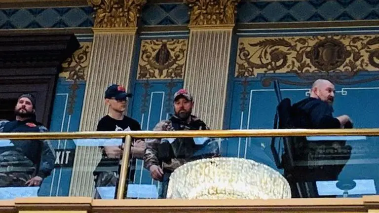 US: Protesters turn violent in Michigan, reiterate demand for lifting lockdown US: Michigan protesters turn violent, retriate demand for lifting lockdown