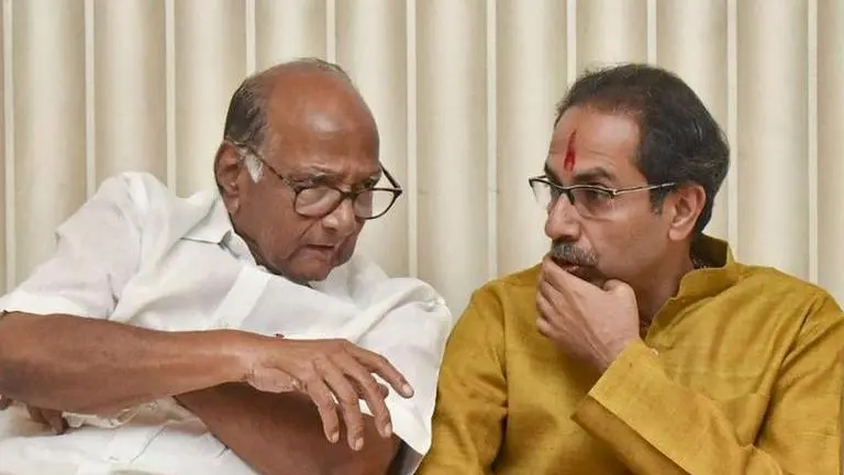 Pawar taught us how to form govt with fewer MLAs: Uddhav Thackeray Sharad Pawar