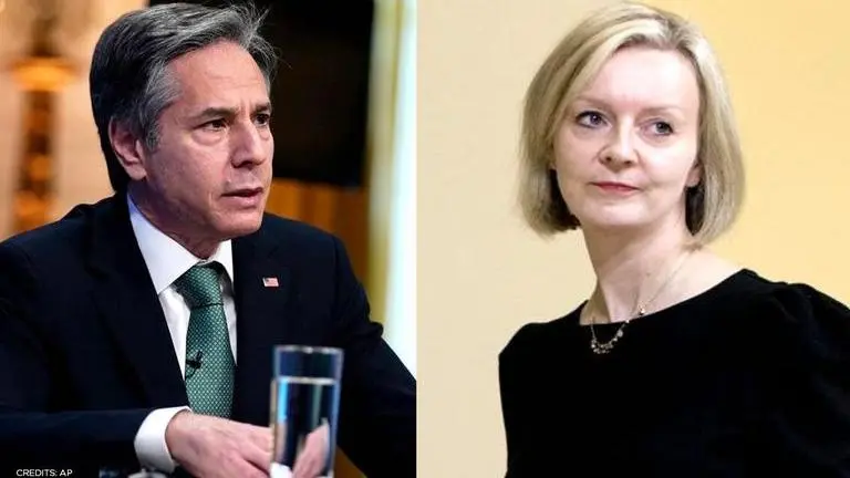 Antony Blinken discusses China, Afghan & Iran with UK counterpart Elizabeth Truss Antony Blinken