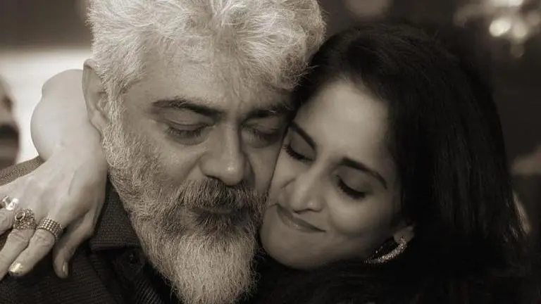 Ajith Kumar, Shalini's adorable photo from anniversary celebrations goes viral Ajith Kumar