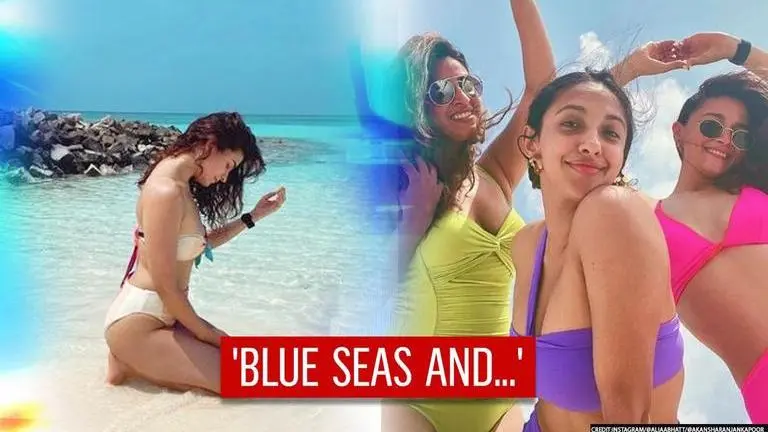 Alia Bhatt's moments with BFF Akansha & Anushka from Maldives vacation is pure bliss Alia Bhatt's moments with BFF Akansha & Anushka from Maldives vacation is pure bliss