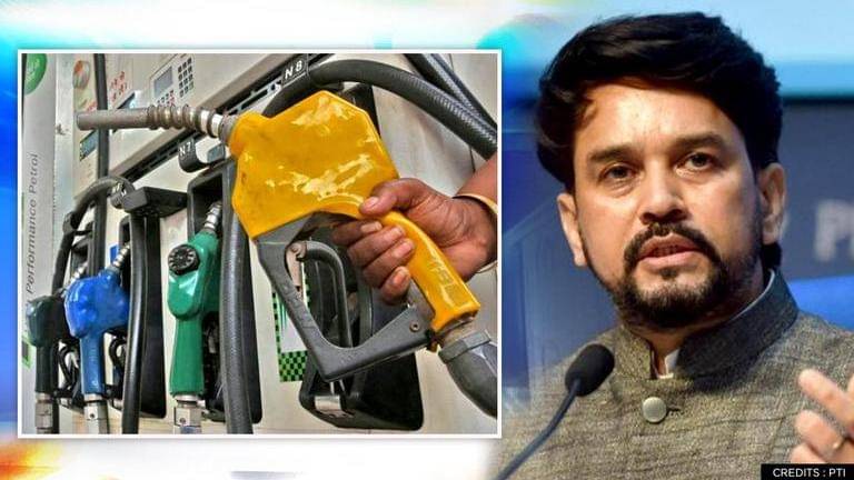 Gst council hasn't recommended inclusion of petrol, diesel under gst: ministry of finance