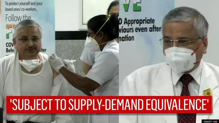 'COVID-19 vaccine likely to reach open market by year-end,' says AIIMS Director COVID-19