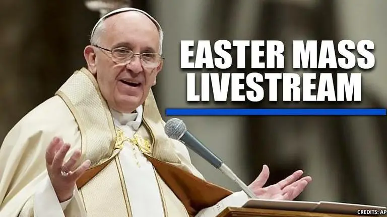 Pope to livestream Easter mass to locked down world