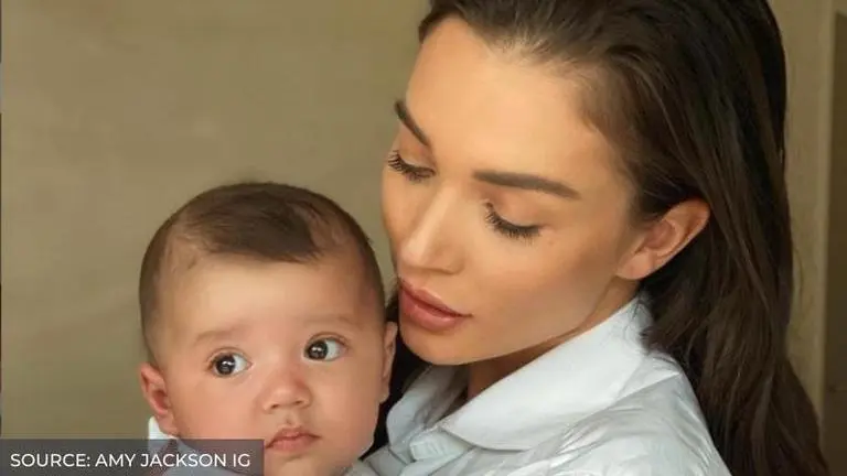 Amy Jackson's son Andreas is the 'light of her whole life'; Check out his recent cute pics Amy Jackson