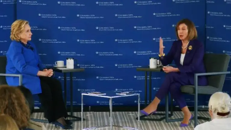 Nancy Pelosi claims Putin interfered in US elections because he 'feared' Hillary Clinton Pelosi