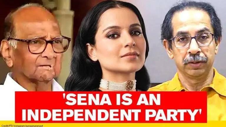 Unease within MVA? Sharad Pawar distances NCP from Shiv Sena's tussle with Kangana Ranaut Sharad Pawar