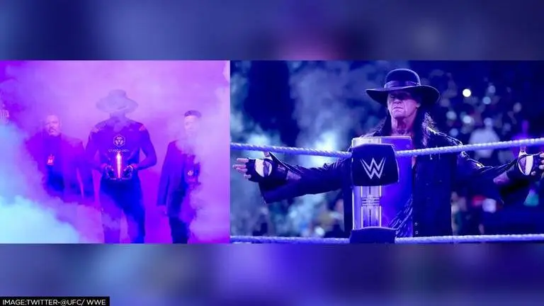 The Undertaker comments on Israel Adesanya imitating his iconic entrance at UFC 276 The Undertaker and Israel Adesanya