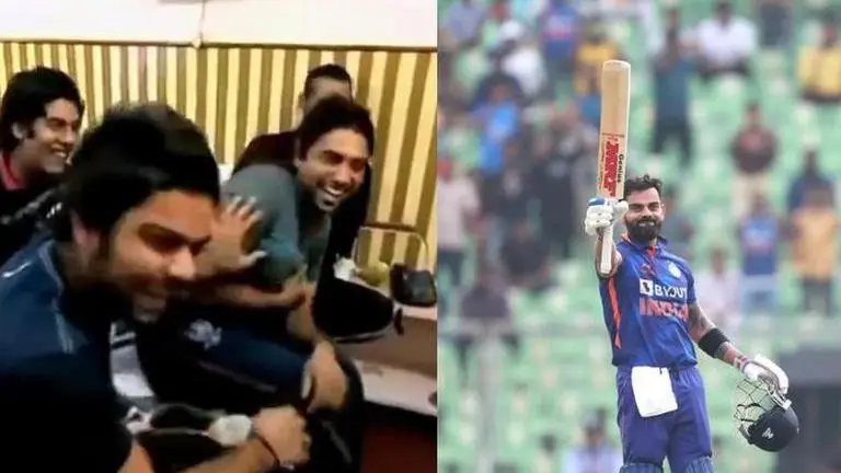 'Mera bhai bada aadmi': Old video of Virat Kohli celebrating first interview wins hearts Virat Kohli