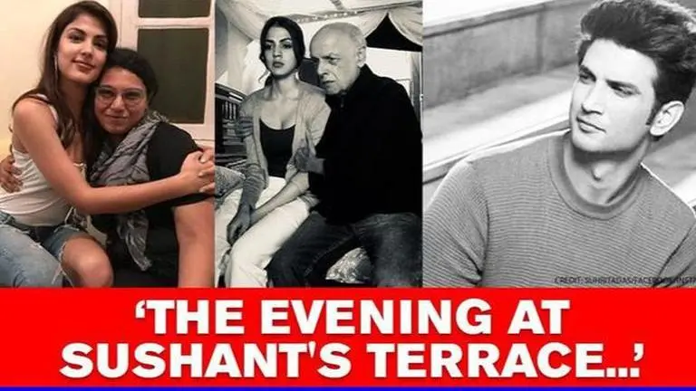 'You came running to seek counsel from Bhatt Saab...': Post by Rhea's friend surfaces Rhea Chakraborty