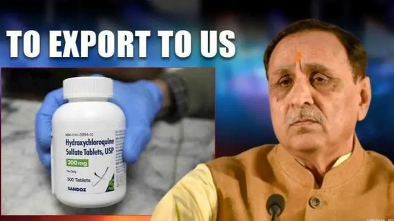 'Gujarat companies to export hydroxychloroquine to US,' says Gujarat CM Vijay Rupani Gujarat
