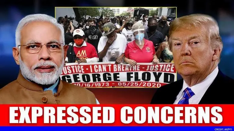 PM Modi raises ongoing George Floyd protest in US in Trump phone call; big statement here George Floyd
