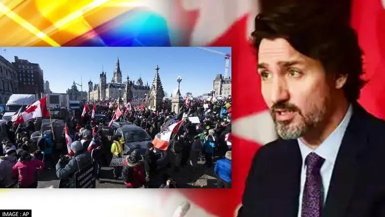 After Capitol riots, similar scenes emerge from Canada as people protest COVID mandate Canada
