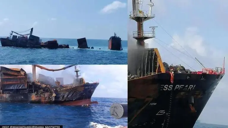 Sri Lanka: Foreign experts deployed to help contain potential oil spill from sunken ship Sri Lanka