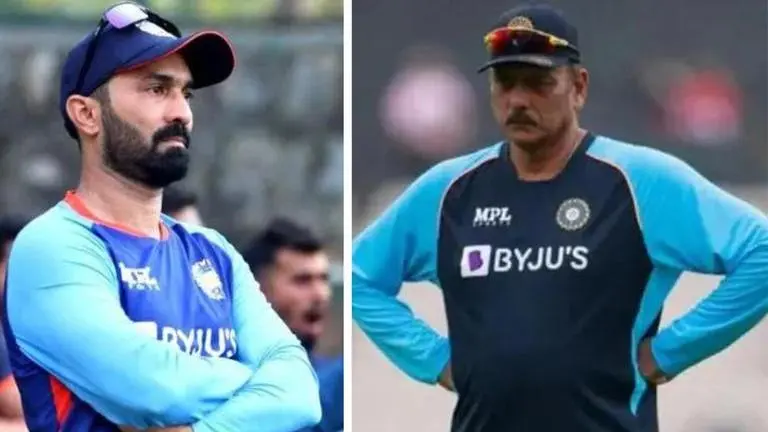 Dinesh Karthik reveals two kind of players Ravi Shastri had very low tolerance for; 'As coach, he was larger-than-life'