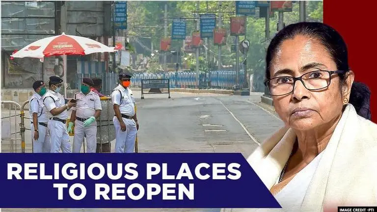 Bengal to reopen religious places from June 1, 10 people to be allowed inside at a time West Bengal