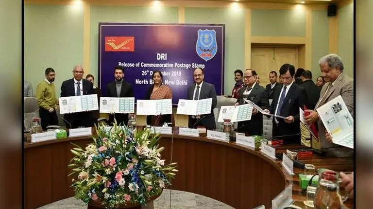 FM Nirmala Sitharaman releases postage stamp to celebrate the contribution of DRI Nirmala Sitharaman