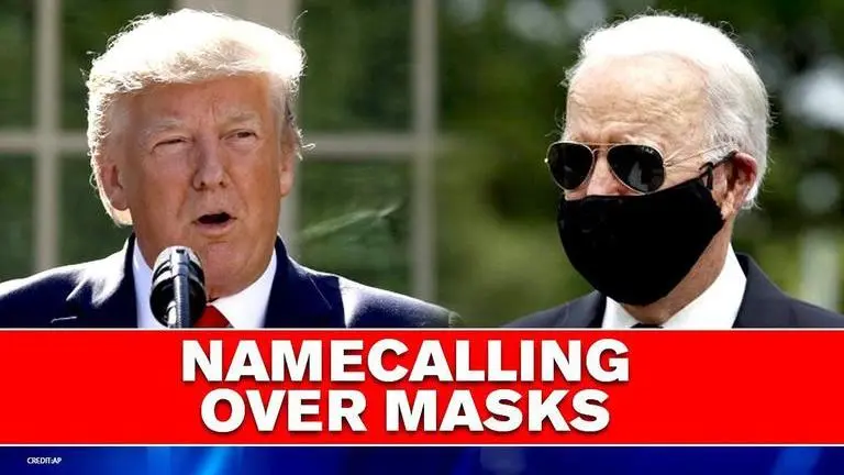 Here's how Joe Biden responded to Trump mocking him for wearing a face-mask