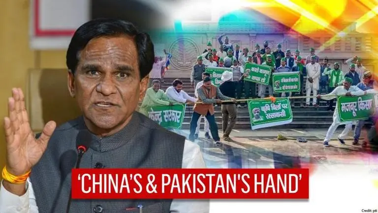 'China & Pakistan's hand behind farmers' protest,' claims Union Minister Raosaheb Danve Raosaheb Danve