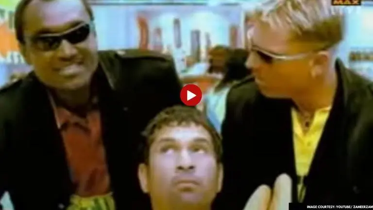 When Sachin Tendulkar hoodwinked Shane Warne, Carl Hooper in Pepsi 2003 WC ad: Watch Sachin Tendulkar