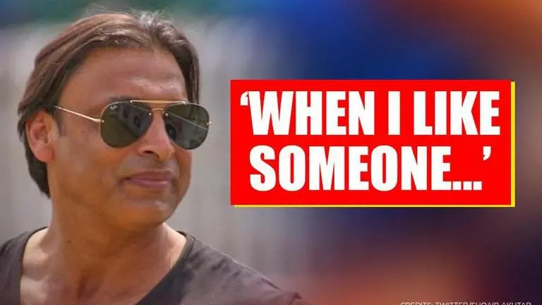 'When I like someone', Shoaib Akhtar reveals his aggressive ways of expressing love Shoaib Akhtar