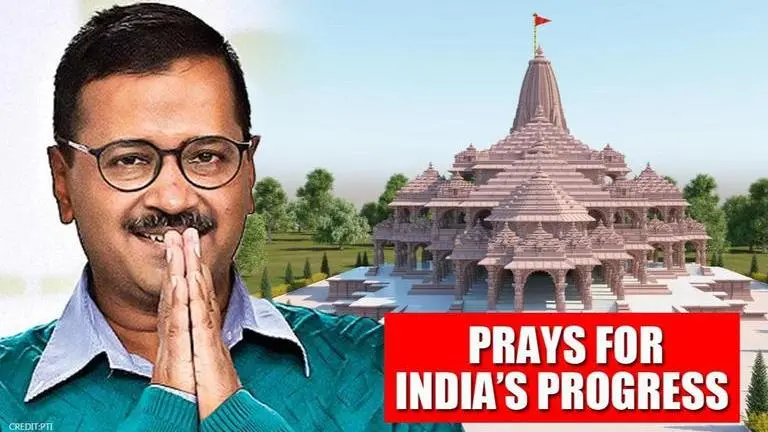 Arvind Kejriwal extends greetings, prays for India's progress on Ram Mandir Bhumi Pujan Arvind Kejriwal