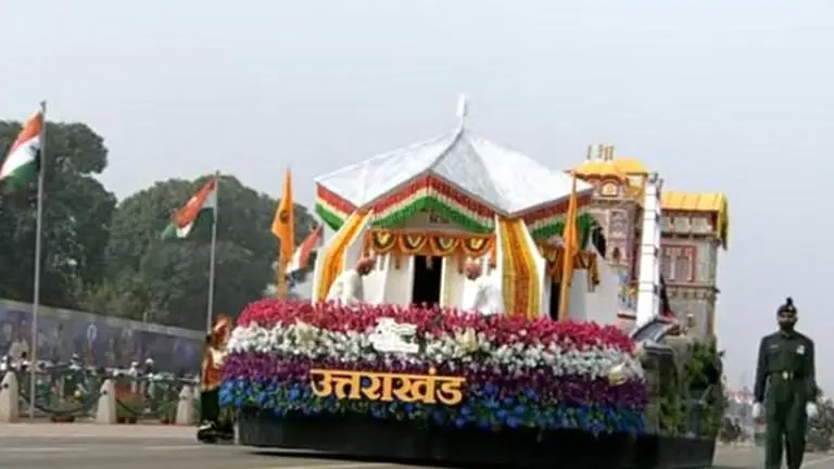 Republic Day 2022: Religious sites showcased on Uttarakhand R-Day tableau