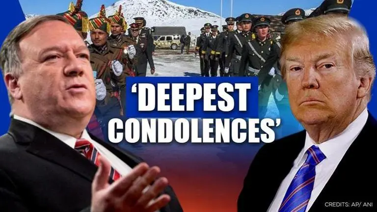 US extends deep condolence message on martyrdom of Indian Jawans in India-China clash Galwan Valley