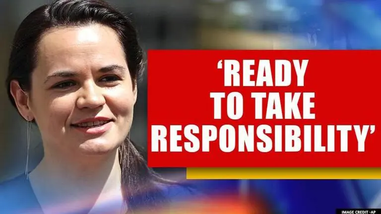 Belarus Opposition leader Tikhanovskaya ready to 'act as national leader' amid protests Belarus: Tikhanovskaya says ready to 'act as national leader' as protests intensify