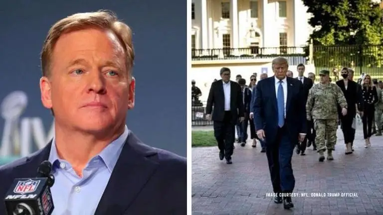 Donald Trump attacks NFL, Roger Goodell after commissioner's 'Black Lives Matter' support Donald Trump