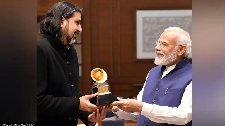 Grammys 2022 winner Ricky Kej pens heartfelt note after meeting PM Narendra Modi; see pics Ricky Kej