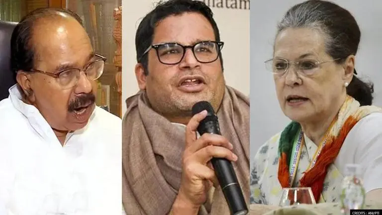 Congress' Veerappa Moily backs Prashant Kishor's inclusion in party despite G23 reluctance Veerappa Moily, Prashant Kishor
