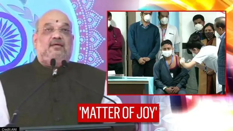 Amit Shah hails COVID vaccine rollout; ex-BJP chief in Karnataka to discuss cabinet rejig Amit Shah