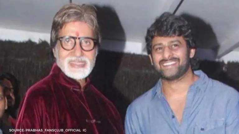 Prabhas announces project with Amitabh Bachchan, says, 'dream coming true' Prabhas