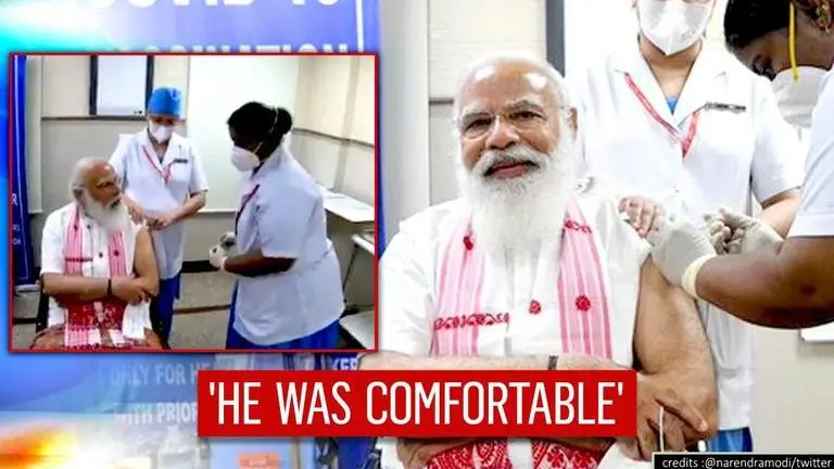 'Very nice to see Sir': Nurse Sister Rosamma talks through giving PM Modi Covid vaccine PM Modi
