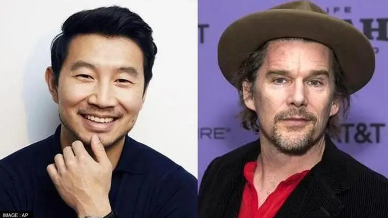 Simu Liu criticises Mandarin inaccuracies in Ethan Hawke's 'Moon Knight' character simu liu, Ethan Hawke