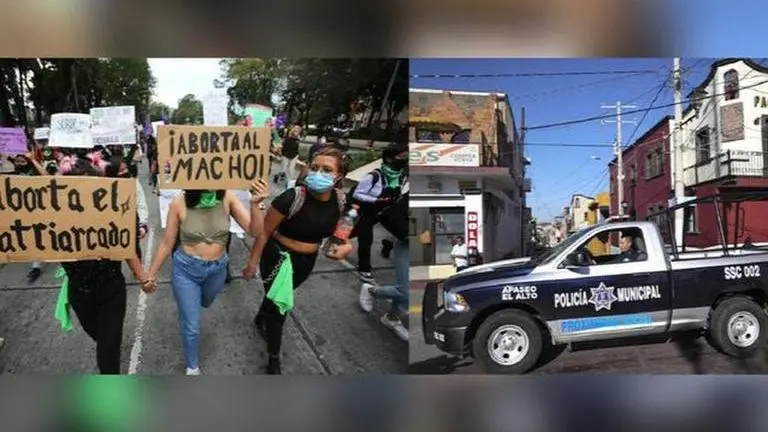 In Mexico, over 30 people sustain injuries in Feminist protests to legalise abortion Marcela Figueroa