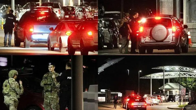 Wright-Patterson Air Force Base in Ohio put under lockdown for hours over shooter threat Wright-Patterson Air Force Base
