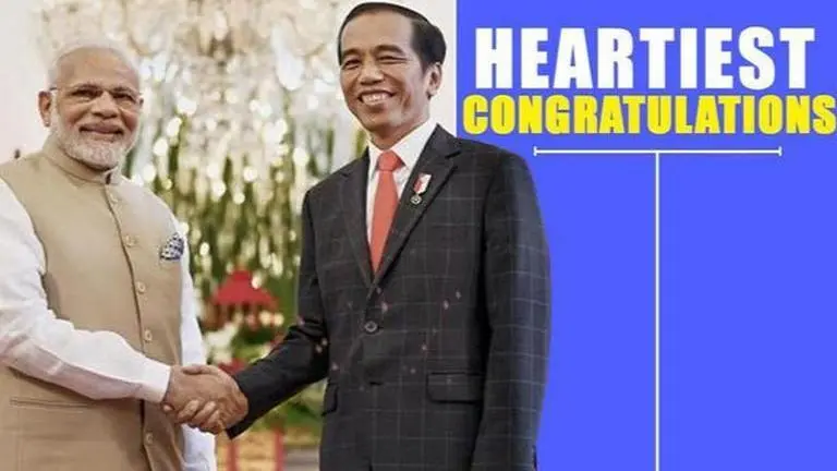 PM Modi wishes Prez Joko Widodo on winning election in Indonesia PM Modi