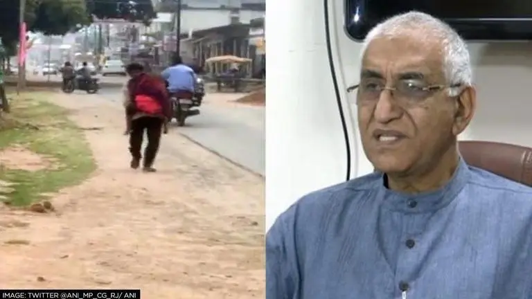 Chhattisgarh man carries daughter's body on shoulders for 10 km; probe ordered Chhattisgarh