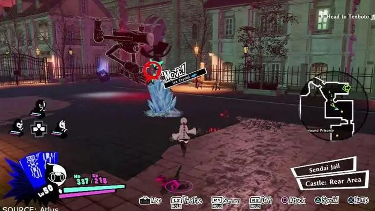 Persona 5 Strikers an ebon god descends: How to defeat the first combat demand boss? SOURCE: Atlus