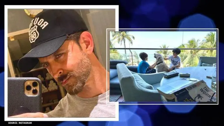 Take a virtual trip to Hrithik Roshan's sea facing bungalow in Juhu; check pics & videos hrithik roshan